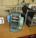 hand crank rolling mill medium to light work by Gesswein mod g70