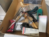 safety goggles, pans, scoops,  spatulas, forceps, welding goggles and more