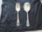 sterling silver spoon and fork set