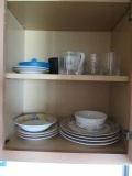assorted everyday dishes and flatware, utensils