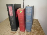 Group of 3 reference books - Webster's New World Dictionary, Heath's standard French and English Dic