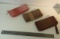 leather wallets or clutch bags