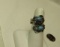 Sterling ring w/turquoise - size 7 (estate jewelry)