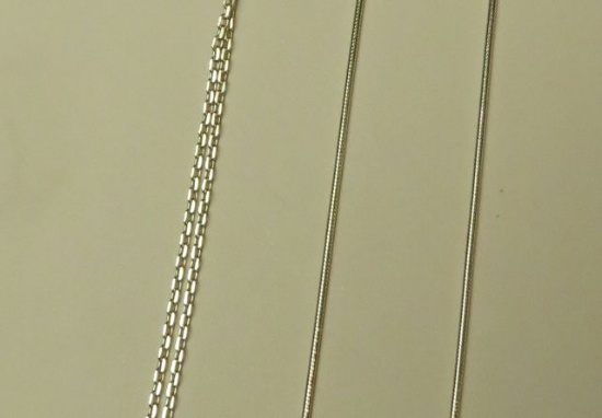 Sterling 20" chains