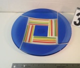 art glass dish 13