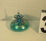 art glass perfume bottle by Robert Held