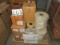 pallet of mixed stretch wrap and film - (1) 12