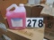 gallon of pink lotion hand soap