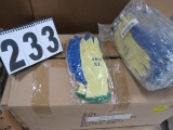 131 rubber palm dipped gloves  size xl