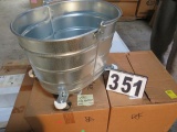 26 qt galvanized mop bucket