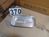 Wilkinson foil containers 3 lb oblong 5 1/2 w x 10 L x 1 3/4