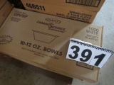 10 - 12 oz bowls white 1000 per case