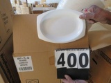 7x9 white plastic platters 500 per case