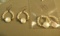 Sterling silver shepherd hook earrings - circle of pearls & 14K gold beads