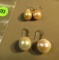 Fresh water pearl earrings with Sterling silver shepherd hook