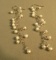 Sterling silver earrings fresh water pearl & crystals - 3