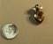 citrine sterling pendant w/18K gold accent & bezel