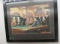 framed print Pool w/Marilyn Monroe & James Dean 31 x 32
