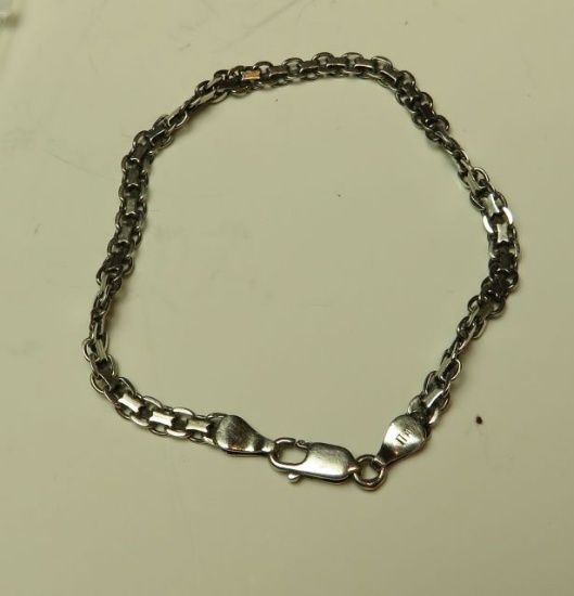 Sterling 8" bracelet 5 gm