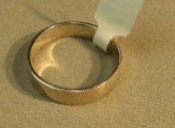 Sterling band - ring size 11 1/2