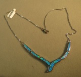 Sterling lab opals on 16