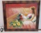 Framed Oil on Canvas  Reclining Lady  24