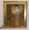 Framed Oil on Canvas  Klimpt Interpretation by A Stubb  30
