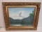Framed Print on Canvas  Egret in Flight  20