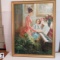 Framed Oil on Canvas  Lady Pianist Teaching by Denber  43