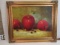 Framed Oil on Canvas  Apples  31
