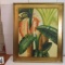 Framed Oil on Canvas  Palm Leaves  36 1/2