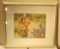 Framed Alice & Jerry on Poster Board  Pond & Ducks  17