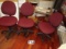 Upholstered secretary chairs