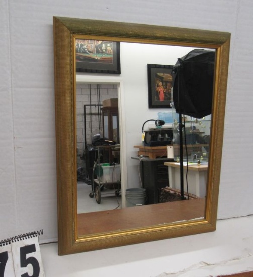 Framed Mirror  23" x 19"