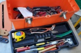 tool box with framing tools