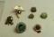 group of vintage lapel pins including  4H