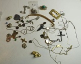 mixed odds, broken pieces, unmatched, ect for craft projects or repair