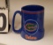 blue Gator head logo coffee mugs