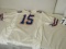 Nike licensed University of Florida #15 white Jersey (1) small (2) med (3) xl