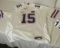 Nike licensed University of Florida #15 white Jersey (4) med (4) xxl