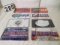 Florida Gator Assorted License Plates (40) and Frames (10)