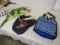 group of 3 gators items (2) canvaas bags (1) gator back pack