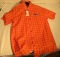 Freemont Checkered Small Blue Embroidered Florida Gators Logo size Small