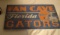 Florida Gators wood Sign 10.5 x 20 repoduction antique blue