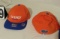 orange and blue Florida Gators Nike caps flex fit style