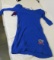 ladies drape blue dress with Gator logo (2) small (2) small (5) medium