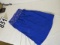 blue ladies dresses with the F logo (2) small (5) med (2) large