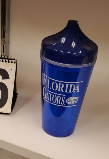 blue Gators travel mugs