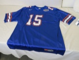 Nike licensed University of Florida #15 blue jersey  (3)xxl (4)xxxl