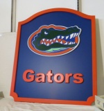 licensed Gator sign 26.75 wide x 31.5